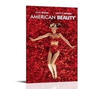 FQHTCUXPC Poster su tela con stampa di bellezza americana e pittura ad olio, arte da appendere, per casa, bar, decorazione artistica da parete per interni, poster con cornice, stile 40 x 60 cm