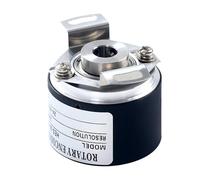 FQJYXWEWL Impulso dell'encoder rotativo incrementale HES velocità Completa del Materiale in Lega con Albero Solido(HES 1024 2MHCPulse 1024PR)