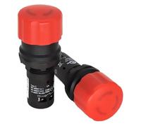 FQJYXWEWL Pulsante di Arresto di Emergenza CE4T CE3T Pulsante di ripristino Rotazione autobloccante Φ22 Pulsante a Testa di Fungo(CE3K1-10R-11)