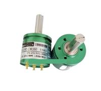 FQJYXWEWL Sensore di Spostamento angolare Senza Contatto 0-360C, 2 Pezzi, sensore di Angolo di Rotazione a Coppia Ultra Bassa con Uscita 0-5V