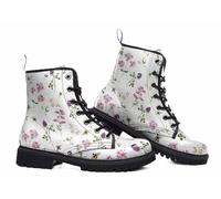 FQLGJMY Le Donne Caviglia Scarpette Fiorite Ranuncoli Rosa Laccato Retrò Mano Floreale Jeans Dipinti Abbigliamento Moda Casual Ogni Giorno Festa di Viaggio