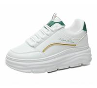 FQLGJMY Le Donne della Mia Piattaforma Sneakers Tela Sottile Soleggiato Basso Taglio Lunare Durevoli Scarpe Elevatore Colorate Versatili alla Moda Occasionali Viaggio Occasionale Autunnale Primavera