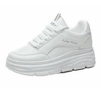 FQLGJMY Le Donne della Mia Piattaforma Sneakers Tela Sottile Soleggiato Basso Taglio Lunare Durevoli Scarpe Elevatore Colorate Versatili alla Moda Occasionali Viaggio Occasionale Autunnale Primavera