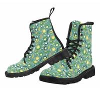 FQLGJMY Le mie donne Ankle Boots gradiente Leopard stampa fiore di farfalla stella stellata Sky colour Combat Booties Platform light Leather Travel Party Halloween Christmas