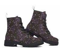 FQLGJMY Le mie donne Ankle Boots gradiente Leopard stampa fiore di farfalla stella stellata Sky colour Combat Booties Platform light Leather Travel Party Halloween Christmas