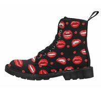 FQLGJMY Le mie donne Ankle Boots gradiente Leopard stampa fiore di farfalla stella stellata Sky colour Combat Booties Platform light Leather Travel Party Halloween Christmas