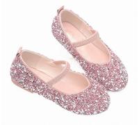 FQLGJMY Ragazze Mary Jane Veste Scarpe La Principessa Ballerina Piatto Glitter Rhinestone Pearl Bowknot Caviglia Party Scolastico Christmas Halloween Wedding Cosplay Bambini