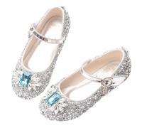 FQLGJMY Ragazze Mary Jane Veste Scarpe La Principessa Ballerina Piatto Glitter Rhinestone Pearl Bowknot Caviglia Party Scolastico Christmas Halloween Wedding Cosplay Bambini