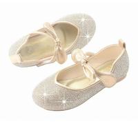 FQLGJMY Ragazze Mary Jane Veste Scarpe La Principessa Ballerina Piatto Glitter Rhinestone Pearl Bowknot Caviglia Party Scolastico Christmas Halloween Wedding Cosplay Bambini