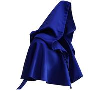 FQLGJMY Uomini e donne medievali gotico cappuccio cappuccio cappuccio cappuccio mucca mantello stregone cappello pagano costumi cosplay Halloween