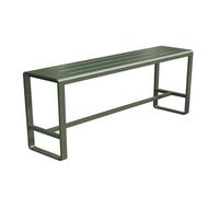 FQMYLTYN Tavolo da Bar Rettangolare per Esterni, Tavolo da Pub con Consolle All'altezza Del Bancone, Piano a Doghe Impermeabile, Capacità di Peso 330 Libbre(Green,100cm/39in)