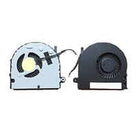 fqparts-cd Replacement Laptop CPU Raffreddare Fan per for Lenovo for E40-80 Nero