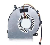 fqparts-cd Replacement Laptop CPU Raffreddare Fan per for MSI for Summit B15 Nero