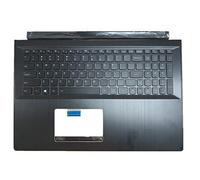 fqparts-cd Replacement Tastiera del Computer Portatile & La Shell Attorno alla Tastiera C Conchiglia Shell per for Lenovo per Edge 15 per Flex 2 PRO 15 con retroilluminazione Versione Americana