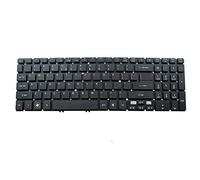 fqparts-cd Replacement Tastiera del Computer Portatile per for Acer per Aspire V5-572 V5-572US V5-572G V5-572P V5-572PG Nero Versione Americana Senza retroilluminazione NSK-R90SQ 9Z.NAGSQ.01D