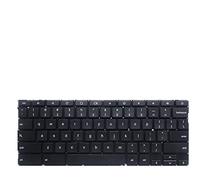 fqparts-cd Replacement Tastiera del Computer Portatile per for ASUS for Chromebook C423NA Nero Versione Americana