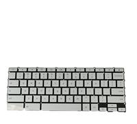 fqparts-cd Replacement Tastiera del Computer Portatile per for ASUS for Chromebook C425TA Argento Versione Americana