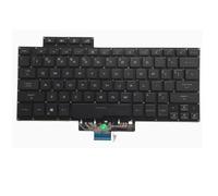 fqparts-cd Replacement Tastiera del Computer Portatile per for ASUS for ROG Zephyrus G14 GA401IH GA401IHR GA401II GA401IU GA401IV GA401QC GA401QE GA401QH GA401QM Colour Nero Layout Inglese Americano