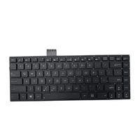 fqparts-cd Replacement Tastiera del Computer Portatile per for ASUS for VivoBook 14 L410MA Nero Versione Americana
