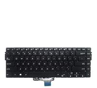 fqparts-cd Replacement Tastiera del Computer Portatile per for ASUS for VivoBook S15 S510UA S510UF S510UN S510UQ S510UR Nero Versione Americana