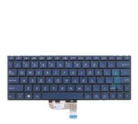 fqparts-cd Replacement Tastiera del Computer Portatile per for ASUS for ZenBook 13 UX334FA UX334FL UX334FLC Nero Versione Americana