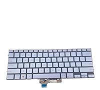 fqparts-cd Replacement Tastiera del Computer Portatile per for ASUS for ZenBook 14 UX431FA UX431FL UX431FN Nero Versione Americana