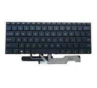 fqparts-cd Replacement Tastiera del Computer Portatile per for ASUS for ZenBook Flip 13 UX362FA Nero Versione Americana