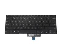 fqparts-cd Replacement Tastiera del Computer Portatile per for ASUS for ZenBook Flip 14 UX461FA UX461FN UX461UA UX461UN Nero Versione Americana
