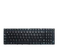 fqparts-cd Replacement Tastiera del Computer Portatile per for ASUS N73 N73J N73JF N73JG N73JN N73JQ N73S N73SM N73SV Nero Versione Americana