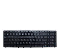 fqparts-cd Replacement Tastiera del Computer Portatile per for ASUS P52 P52Jc P52F Nero Versione Americana