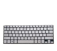 fqparts-cd Replacement Tastiera del Computer Portatile per for ASUS ZENBOOK UX32 UX32A UX32LA UX32LN UX32VD Argento Versione Americana