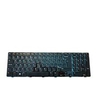 fqparts-cd Replacement Tastiera del Computer Portatile per for dell for Inspiron 17R 5720 Versione Americana Nero with Backlight