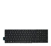 fqparts-cd Replacement Tastiera del Computer Portatile per for dell for Inspiron 3582 Versione Americana Nero