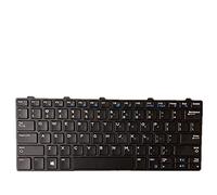 fqparts-cd Replacement Tastiera del Computer Portatile per For Dell For Latitude 3190 Versione Americana Nero