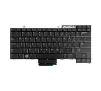 fqparts-cd Replacement Tastiera del Computer Portatile per for dell for Latitude E5500 Nero Versione Inglese