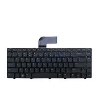 fqparts-cd Replacement Tastiera del Computer Portatile per for dell for Vostro 1450 Versione Americana Nero