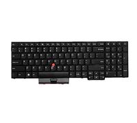 fqparts-cd Replacement Tastiera del Computer Portatile per for Lenovo per Thinkpad L590 Nero Versione Americana