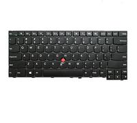 fqparts-cd Replacement Tastiera del Computer Portatile per for Lenovo per Thinkpad T431s Nero Versione Americana