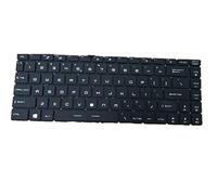 fqparts-cd Replacement Tastiera del computer portatile per For MSI per Prestige 15 Nero Versione americana