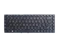 fqparts-cd Replacement Tastiera del Computer Portatile per for Samsung NP300V3A Nero Versione Americana