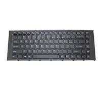 fqparts-cd Replacement Tastiera del Computer Portatile per for Sony VPCS VPCS111FM VPCS115EC VPCS115FG VPCS116FA VPCS116FG VPCS116FK VPCS116FW VPCS117GA VPCS117GG VPCS117GK Nero Versione Americana