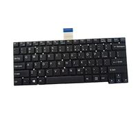 fqparts-cd Replacement Tastiera del Computer Portatile per for Sony VPCX VPCX1100C VPCX111KD VPCX111KX VPCX113KG VPCX115KX VPCX115LG VPCX115LW VPCX118LC VPCX127LG VPCX127LK Nero Versione Americana
