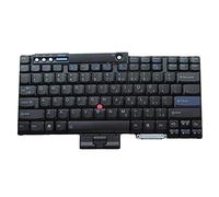 fqparts-cd Tastiera del Computer Portatile per Lenovo ThinkPad T400 Nero Versione Americana