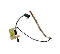 fqparts Computer Portatile Cavo dello Schermo Cavo di Alimentazione a LED per for Lenovo Yoga C740-15IML Nero