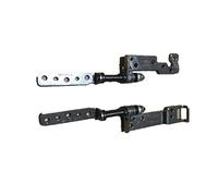 fqparts Computer Portatile Schermo a Cristalli liquidi Cerniere ASSE per for ASUS BU201 BU201LA Argento