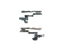 fqparts Computer Portatile Schermo a Cristalli liquidi Cerniere ASSE per for ASUS F556 F556UA F556UB F556UF F556UJ F556UQ F556UR F556UV Argento