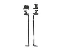 fqparts Computer Portatile Schermo a Cristalli liquidi Cerniere ASSE per for ASUS K43 K43BE K43BR K43BY K43E K43SA K43SD K43SJ K43SM K43SV K43TA K43TK K43U Argento