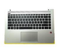 fqparts La Shell Attorno alla Tastiera C Conchiglia Shell for HP EliteBook x360 1040 G5 Bianca Layout del Tasto Invio Piccolo