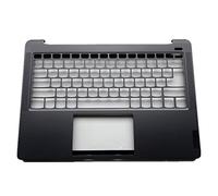 fqparts La Shell Attorno alla Tastiera C Conchiglia Shell for Lenovo Ideapad 5-14IIL05 5-14ITL05 5-14ALC05 5-14ARE05 Grigio Layout Inglese Americano