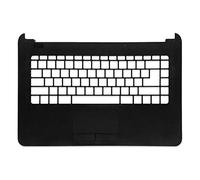 fqparts La Shell Attorno alla Tastiera C Conchiglia Shell & Touchpad for HP 245 G4 Nero Layout del Tasto Invio Grande